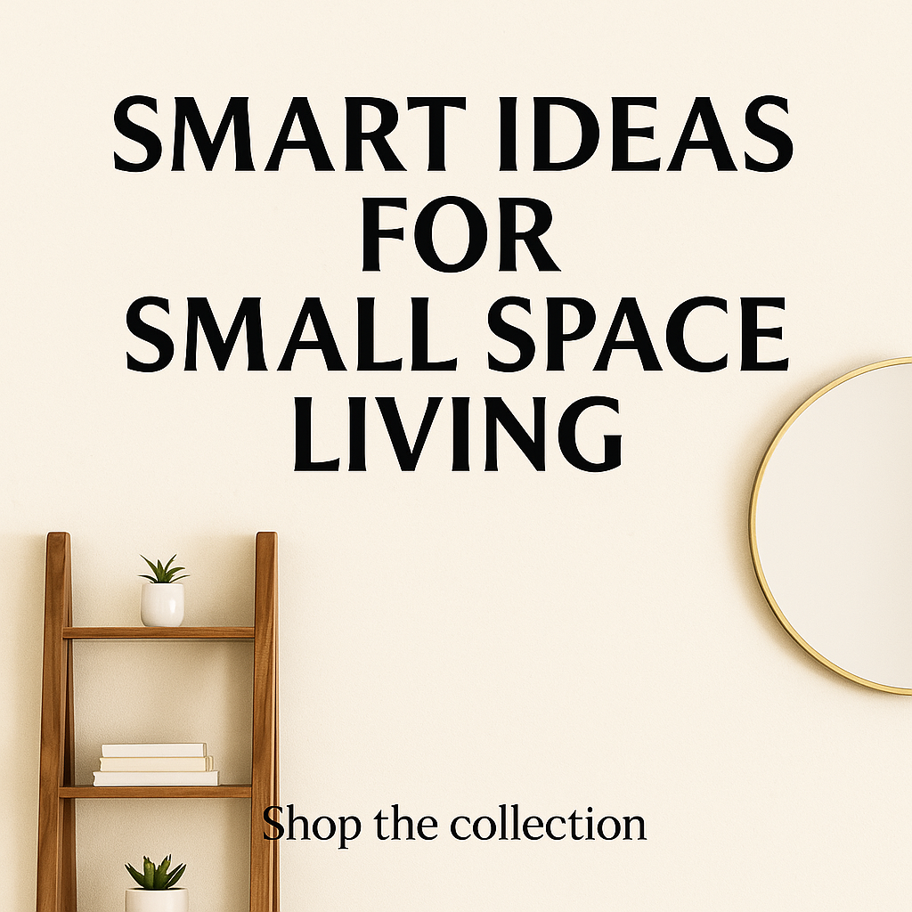 Smart Styling for Small Spaces Create the home you love — one touch at a time.
