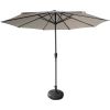 9' Outdoor Patio Aluminum Umbrella, Outdoor Table Umbrella,Market Umbrella with 8 Sturdy Ribs, UV 50+ Protection